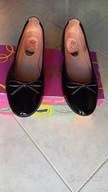 Scarpe donna ballerina vernice nere