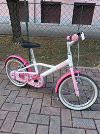 bicicletta  da bambina 16 pollici 