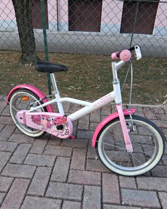 bicicletta  da bambina 16 pollici 