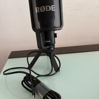 Microfono Rode NT USB-C+ per pc e smartphone