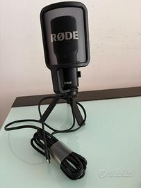 Microfono Rode NT USB-C+ per pc e smartphone