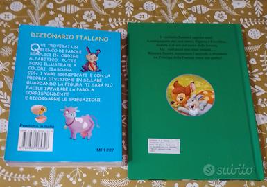 Dizionario+ libro Bamby  Disney 