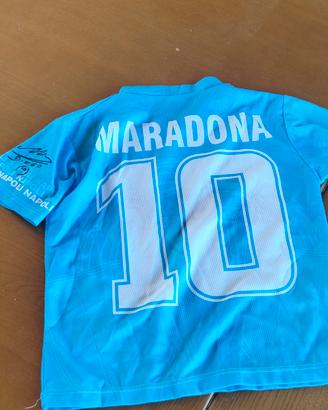 maglia Diego Maradona firma