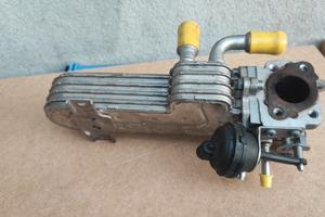 Radiatore, Scambiatore gas di scarico 