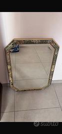 Specchio vintage vetro molato 58x78