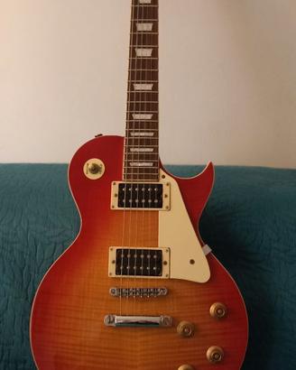 Chitarra Elettrica Vintage V100 CS copia Les Paul