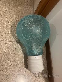 Lampadario lampadina grande “IDeA”!