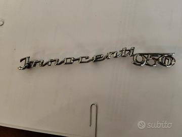 fregio scritta logo innocenti 950