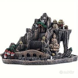 BRUCIA INCENSO A RIFLUSSO CON CASCATA