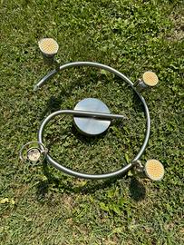 Lampadario a spirale per soffitto o parete