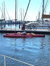HOBIE MIRAGE ISLAND TANDEM KAYAK ROSSO