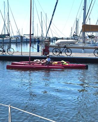 HOBIE MIRAGE ISLAND TANDEM KAYAK ROSSO