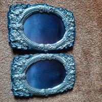 cornice in argento due