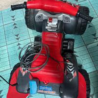 Quad elettrico peg perego 2 velocita + retro