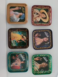 Piattini vassoi sottobicchieri coca cola