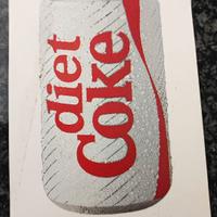 Cartolina  buono sconto vintage Diet Coke