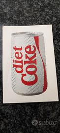 Cartolina  buono sconto vintage Diet Coke