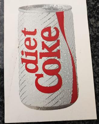 Cartolina  buono sconto vintage Diet Coke