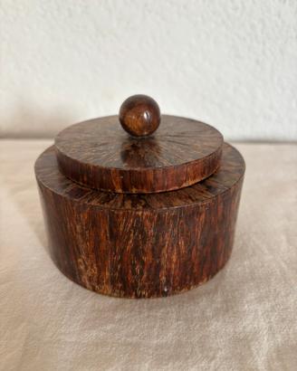 Scatola di legno rotonda, Palmira