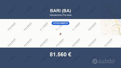 Immobile in asta di 75 m² con box auto a Bari