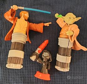 Star Wars (Obi-Wan Kenobi, Yoda e Kylo Ren) 