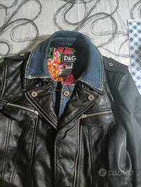 Giubbotto donna in pelle Dolce&Gabbana