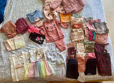 Scatola vestiti bimba 80 - 86 / 2 anni / 3 anni