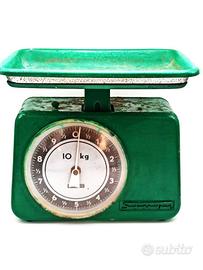 Bilancia Cucina Vintage Verde - Pezzo Arredo