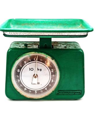 Bilancia Cucina Vintage Verde - Pezzo Arredo
