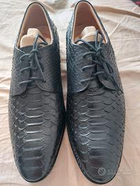 scarpe in vera pelle di coccodrillo 