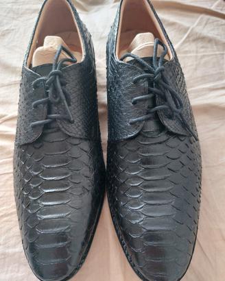 scarpe in vera pelle di coccodrillo 