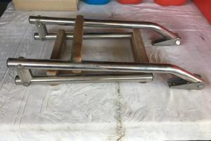 Scaletta pieghevole Teak