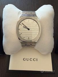 Gucci 25H 38mm acciaio mai indossato