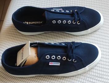 Superga 2750 tg 45 colore blue NAVY NUOVE