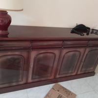 Mobile soggiorno in mogano