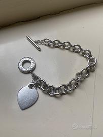 Bracciale Tiffany & Co. in Argento con Chiusura To
