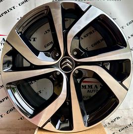 4 CERCHI IN LEGA RAGGIO 17 CITROEN C3 AIRCROSS C4