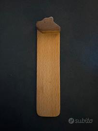 Segnalibro di legno con orso