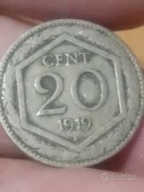 moneta da 20! centesimi del 1919