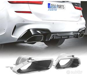 TERMINALI SCARICO BMW G20 G21 19- LOOK M PERFORMAN