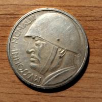moneta  mussolini 20 lire