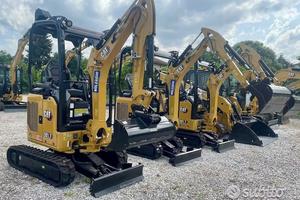 Mini escavatori e Mini pale Caterpillar disponibil