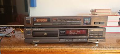 Lettore Cd Technics SL-P202A e Sherwood td 5110b