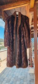 Pelliccia visone classica lunga