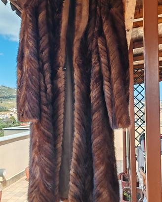 Pelliccia visone classica lunga