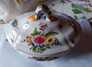 biscottiera vaso ceramica imola