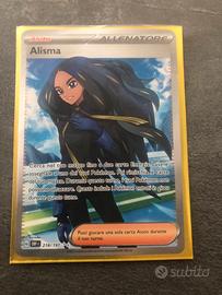 Carta pokemon Alisma allenatore
