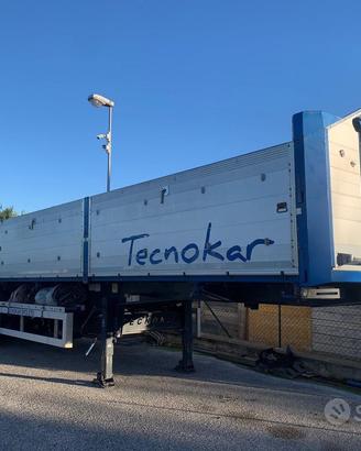 Semirimorchio Tecnokar ribaltabile doppia cassa