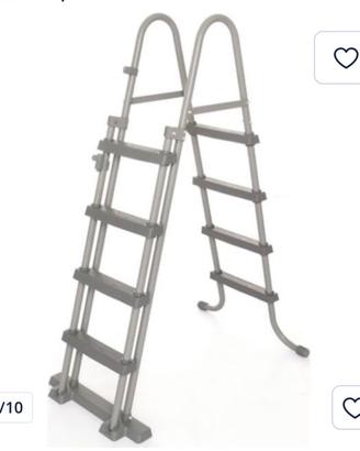 Scala per piscina Bestway altezza my. 1,22