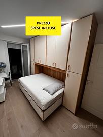 Camera singola con bagno privato spese incluse